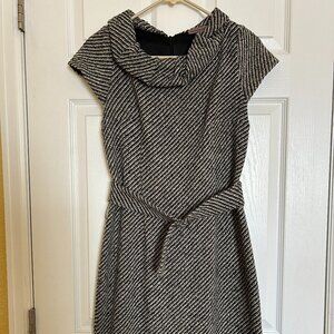 Soft wool tweed MarieMarie dress